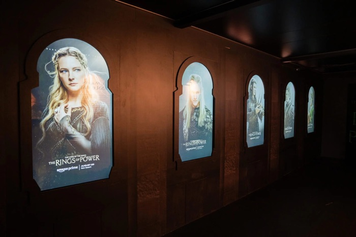 Rings of Power season 2 launch installation