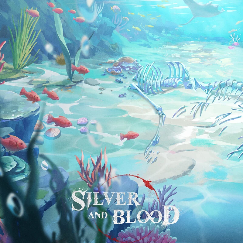 Silver and Blood underwater game artwork from Winking Studios' portfolio